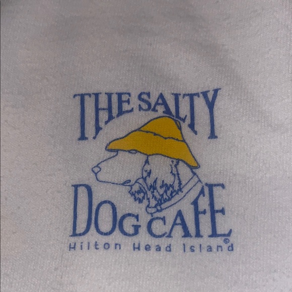 Salty Dog Cafe White Shirt Tag Removed but Large - Picture 2 of 2